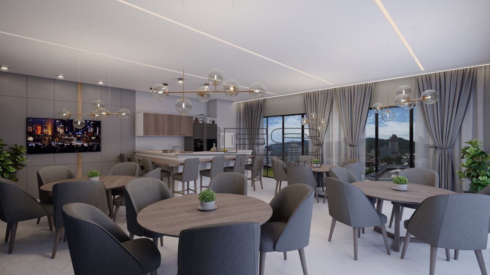V4974 - Aurora Residence, 2 dormitórios, Morretes, Itapema, SC.
