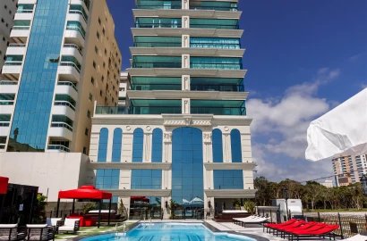 V5098 - Cartier Residence, Mobiliado, Vista Mar em Itapema – SC