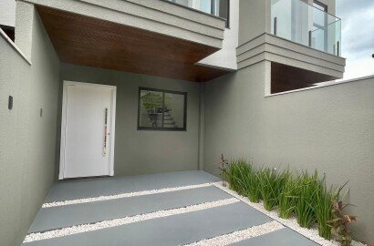 V10097 - Residencial Aurora, sobrado, 2 suítes, Várzea, Itapema